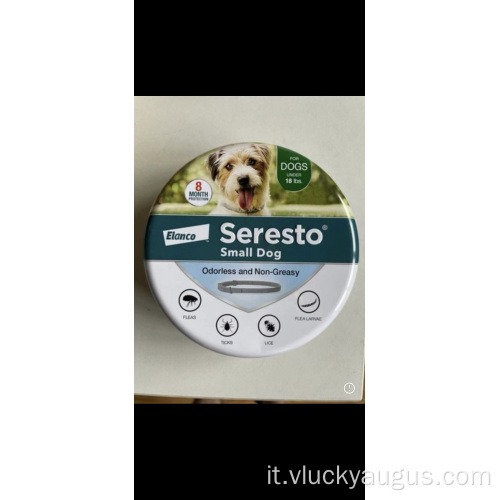 Colletto per cani regolabile Collar per gatto Tick Collar Natural Flea Collars for Dogs Flea e Tick Prevention con 8 mesi